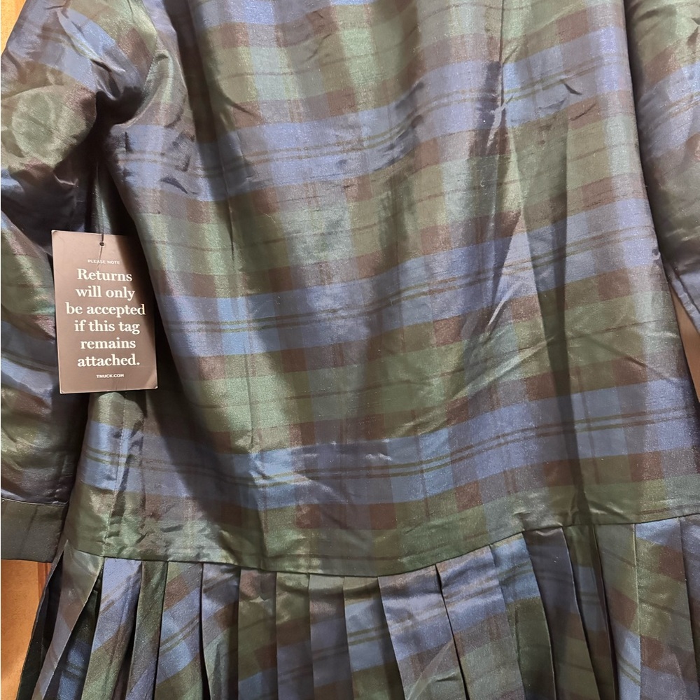 Tuckernuck Tate Dress Tartan Blackwatch Plaid Dress - Picture 3 of 5
